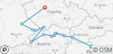 Danube Dreams avec 2 nuits à Prague pour les amateurs de vin (Westbound) - 14 destinations