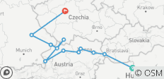 Danube Dreams avec 2 nuits à Prague (Westbound) 2027 - 12 destinations