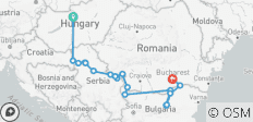 Découverte des Balkans avec 1 nuit à Bucarest - 18 destinations
