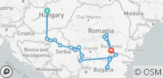 Découverte des Balkans avec 1 nuit à Bucarest et 2 nuits en Transylvanie - 21 destinations