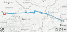 Danube Symphonie avec 1 nuit à Budapest (vers l\'ouest) 2027 - 8 destinations