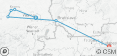 Christmastime from Vienna to Budapest 2027 - 6 destinations