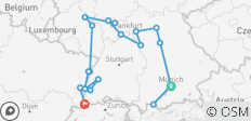 La grandeur de l\'Allemagne avec 2 nuits à Munich pour les amateurs de bière (vers l\'ouest) 2027 - 19 destinations