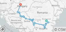 El Danubio de Rumanía a Budapest con 1 Noche en Bucarest y 1 Noche en Budapest 2027 - 23 destinos