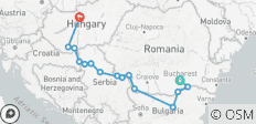 Die Donau von Rumänien nach Budapest mit 1 Nacht in Bukarest und 1 Nacht in Budapest - 15 Destinationen