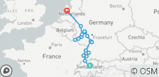 Le Rhin et la Moselle avec 2 nuits à Lucerne (vers le nord) 2027 - 19 destinations