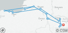 De Paris à la Normandie 2027 - 18 destinations