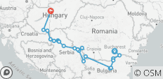 El Danubio de Rumanía a Budapest con 1 noche en Bucarest 2027 - 21 destinos