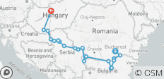 Die Donau von Rumänien nach Budapest mit 1 Nacht in Bukarest - 22 Destinationen