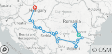 Le Danube de la Roumanie à Budapest avec 1 nuit à Bucarest et 2 nuits en Transylvanie 2027 - 27 destinations