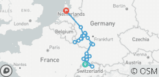 Rhin et Moselle (vers le nord) 2027 - 20 destinations