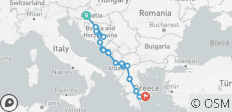 Balkan Odyssey Ontdek Verborgen Juweeltjes - 10 dagen - 21 bestemmingen