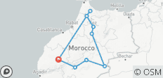 9 Días : Lo Mejor de Marruecos (Marrakech-Desierto del Sahara-Fes y Chefchaouenouen ) - 9 destinos