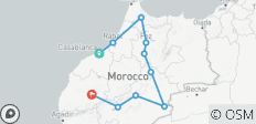 Private Morocco Grand Tour: 12 Days from Casablanca to Marrakech via the Sahara - 10 destinations