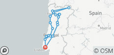 Nordportugal, deutschsprachiger Reiseleiter - 20 Destinationen