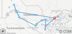 Circuit de découverte de l\'Ouzbékistan - Circuit privé - 15 destinations