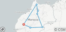 7 Días : Lo Mejor de Marruecos (Marrakech-Desierto del Sahara-Fes y Chefchaouen ) - 7 destinos