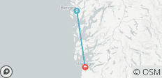 Bergen to Stavanger - 3 destinations