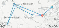 Signature : Ouzbékistan et Turkménistan - 7 destinations