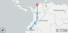 QUITO à CARTAGENA (21 jours) Aventure colombienne - 6 destinations