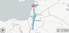 Jordan & Lebanon Express - 15 destinations