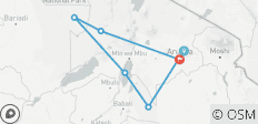 10 Day Tanzania Safari Vacation - 6 destinations