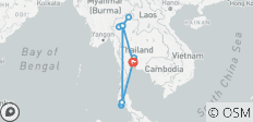 14 Tage - Perfekte Thailand-Flucht - Bangkok / Krabi / Chiang Mai /Bangkok - 15 Destinationen