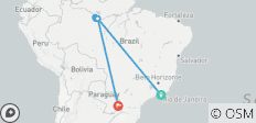 Por el Amazonas y el Río Negro - Un Crucero Exclusivo por la Naturaleza Prístina y Oculta - Río, vibrante y atemporal, y una estancia excepcional en las Cataratas del Iguazú (crucero puerto a puerto) - 8 destinos