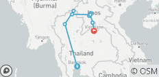 Bangkok, Northern Thailand and the Landscapes of Laos - 11 destinations