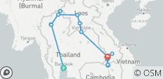 Exclusive Thailand and Complete Laos - 17 destinations