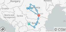 Le triangle bulgare et les joyaux cachés de la Roumanie - 18 destinations