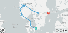 Descubre Escandinavia: Dinamarca, Noruega y Suecia - 13 destinos