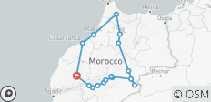 Marruecos Real: Ciudades Imperiales y Sáhara - 10 Días - 17 destinos