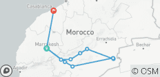8-Day Desert, Mountains & Coastal Adventure - 11 destinations