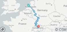 Amsterdam & Juwelen van de Rijn & Zürich-Lucerne 2027 - 19 bestemmingen