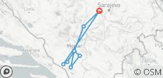 Bosnië. Het hele jaar door 3-daagse micro-tour door Bosnië vanuit Sarajevo. Bezoek Medjugorje. UNESCO sites, prachtige watervallen en stenen bruggen. Culturele onderdompeling. Volop architectuur, geschiedenis en natuur. Onvergetelijke smaken. Unieke… - 9 bestemmingen
