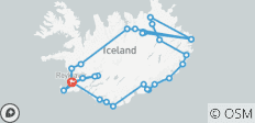 Icelandic Explorer - 10 days/9 nights (29 destinations) - 29 destinations