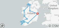 La Voie sauvage de l\'Atlantique en Irlande - 9 jours/8 nuits (17 destinations) - 17 destinations
