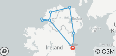 Irlande - Marche et randonnée : La côte nord - 9 jours/8 nuits - 9 destinations