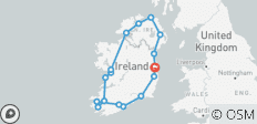 Irish Adventure - 9 Days/8 Nights (17 destinations) - 17 destinations