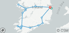 „Irish Gold“ – 9 Tage/8 Nächte (von Dún Laoghaire nach Dublin) - 18 Destinationen