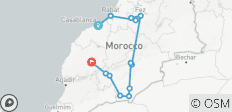 Excursión Ciudades Imperiales y Desierto de Casablanca a Marrakech (7 Días) - 13 destinos