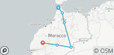 5 Days Morocco Desert Tour from Tangier to Marrakech - 6 destinations
