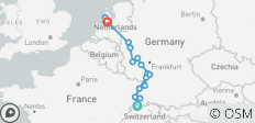 Joyas del Rin y Ámsterdam 2027 - 10 Días (from Basilea to Amsterdam) - 17 destinos