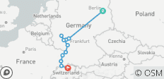 Berlin et le Rhin majestueux 2027 - 11 jours (from Berlin to Zurich) - 11 destinations