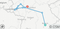 Franconie et Bavière romantiques et Rhin et Moselle légendaires 2027 - 11 jours (from Munich to Francfort-sur-le-Main) - 11 destinations