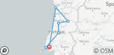 Portugal Scenic Multi-Activity Self-Drive Road Trip - 9 Days - 7 destinations