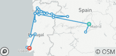 De Madrid a Lisboa y lo mejor del Duero: Oporto, Salamanca y el Valle del Vino - 24 destinos