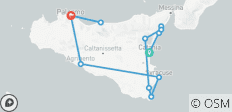 10 jours en petit groupe en Sicile (max. 8 personnes) - 13 destinations