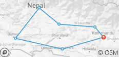 Nepal Highlights Trail von G Experiences - 7 Destinationen